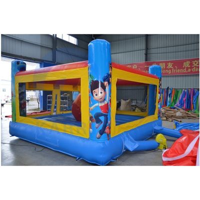PORTABLE PVC Kindervergnügen Sprung-Trampolin aufblasbare Sprungburg mit Rutschen