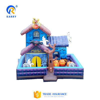 Customisiertes PVC Aufblashaus mit Rutsche Sprung Schloss zum Feiern Miete Kinderspielzeug Spielzeug mit Blaser