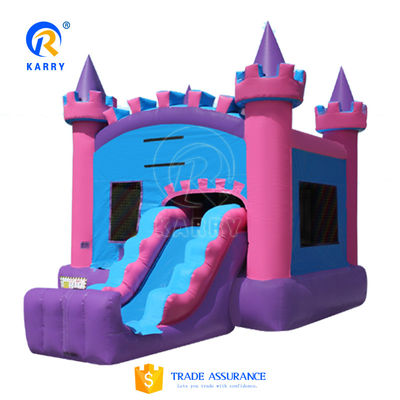 Customisiertes PVC Aufblashaus mit Rutsche Sprung Schloss zum Feiern Miete Kinderspielzeug Spielzeug mit Blaser