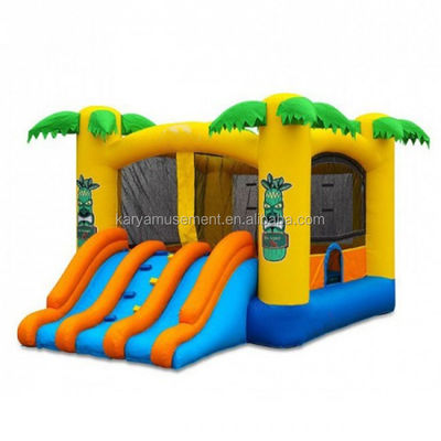 Unisex Sommer-Wasserpark aufblasbares Sprunghaus mit Rutsch- und Sprungschloss-Spiel