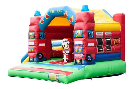 Unisex Sommer-Wasserpark aufblasbares Sprunghaus mit Rutsch- und Sprungschloss-Spiel