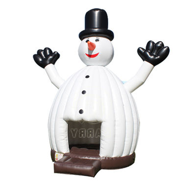 Unisex Weihnachten aufblasbares Sprunghaus Sprungburg mit Wasserpool und Reparaturkits