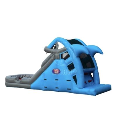 Aufblasbare Wasserrutsche Maximalkapazität 100-500 kg für Kinder Spielplatz