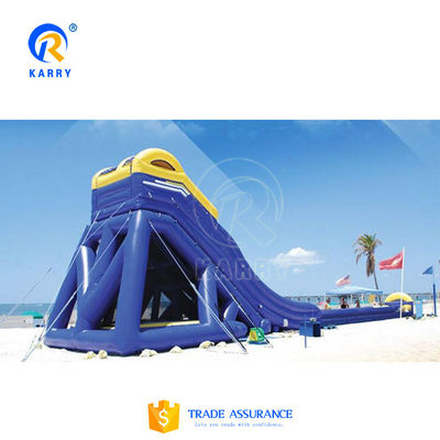 Aufblasbare Wasserrutsche Maximalkapazität 100-500 kg für Kinder Spielplatz