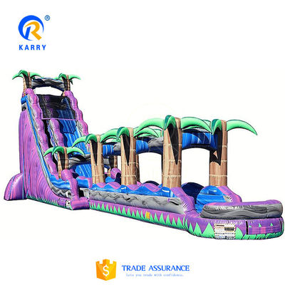 Aufblasbare Wasserrutsche Maximalkapazität 100-500 kg für Kinder Spielplatz