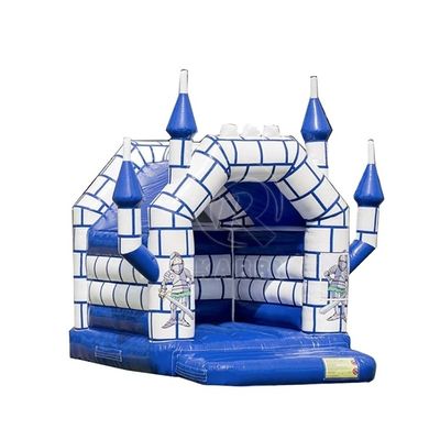 Soldaten-Top-Wahl-PVC-Platten aufblasbare Sprungburg mit Rutsche