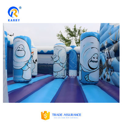 Unisex PVC Schloss für Erwachsene Komisch Schloss mit Sprungschleife
