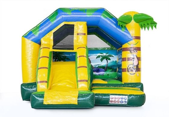 Schloss seit 14 Jahren auf Populärer Outdoor Rainbow Unicorn Sprungschloss mit Slide Combo