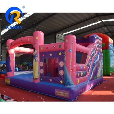 Circus-Themen aufblasbare Sprungschloss-Rutsche-Kombination für Springen Spaß Maximalkapazität 100-500kg