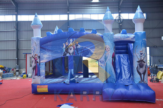 Circus-Themen aufblasbare Sprungschloss-Rutsche-Kombination für Springen Spaß Maximalkapazität 100-500kg