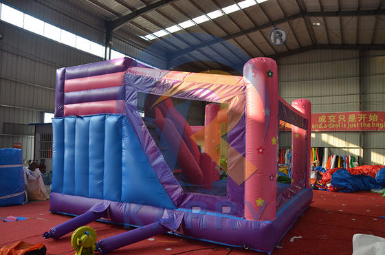 Prinzessin rosa aufblasbare Sprunghäuser Slide Combo für Party Miete Expressversand