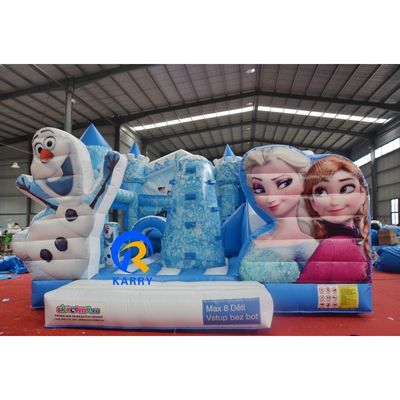 Unisex Karry Komisch aufblasbare Prinzessin Schloss Sprungschloss für OEM Frozen Bounce House