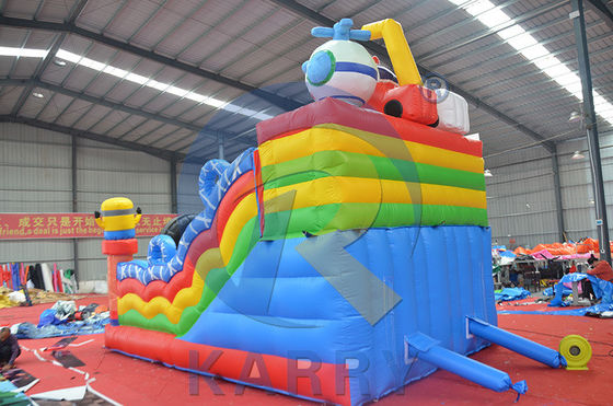 PORTABLE Fun City Park aufblasbare Türsteher mit Rutsche für Kinderunterhaltung