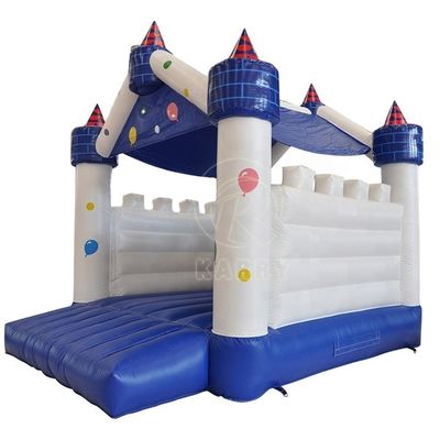 5x4m 18*16ft Blauer Dinosaurier Sprungkasten Rutschkombo mit professionellem OEM-Service