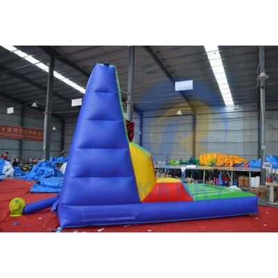 Kommerzielle Erwachsene PVC Aufblasbare klebrige Kletterwand für interaktive Sportspiele