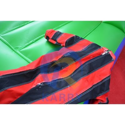 Kommerzielle Erwachsene PVC Aufblasbare klebrige Kletterwand für interaktive Sportspiele