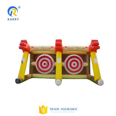 Outdoor-Unterhaltung Mechanische Sportarten Interaktives Spielzeug Aufblasbare Schießgalerie