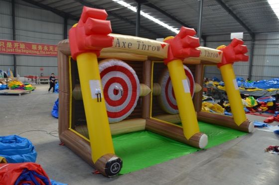 Outdoor-Unterhaltung Mechanische Sportarten Interaktives Spielzeug Aufblasbare Schießgalerie