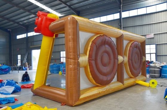 Outdoor-Unterhaltung Mechanische Sportarten Interaktives Spielzeug Aufblasbare Schießgalerie