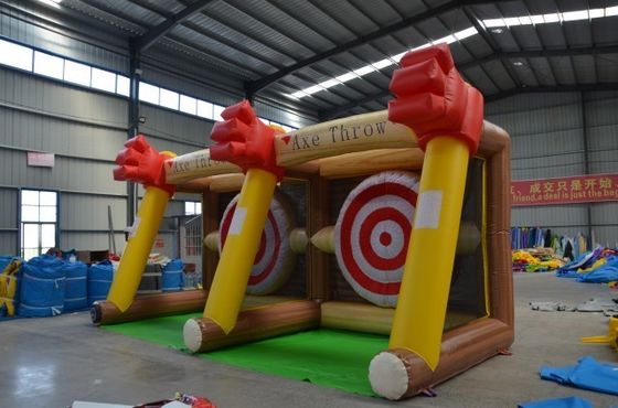 Outdoor-Unterhaltung Mechanische Sportarten Interaktives Spielzeug Aufblasbare Schießgalerie