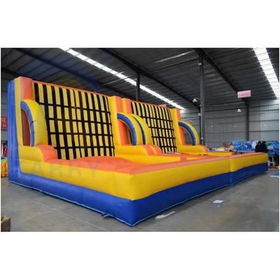 Aufblasbare Klebe Wand Sport-Spiel mit Paste Kleidung
