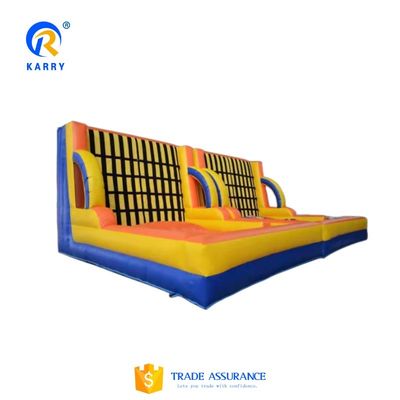 Aufblasbare Klebe Wand Sport-Spiel mit Paste Kleidung