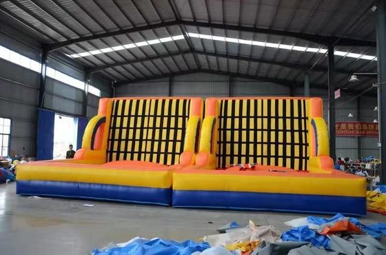Aufblasbare Klebe Wand Sport-Spiel mit Paste Kleidung