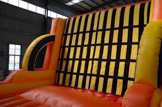 Aufblasbare Klebe Wand Sport-Spiel mit Paste Kleidung