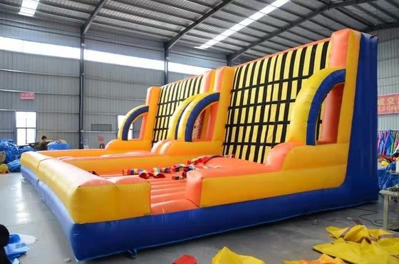 Aufblasbare Klebe Wand Sport-Spiel mit Paste Kleidung
