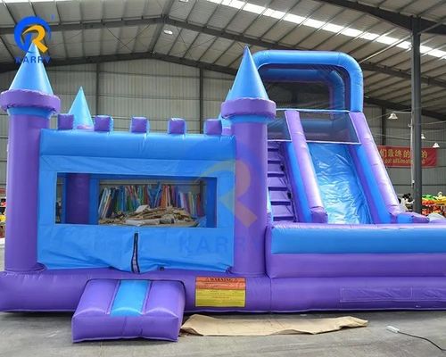 Custom Party Set Schloss aufblasbare Mond Sprunghaus Wasserrutsche Combo Unisex Geschlecht