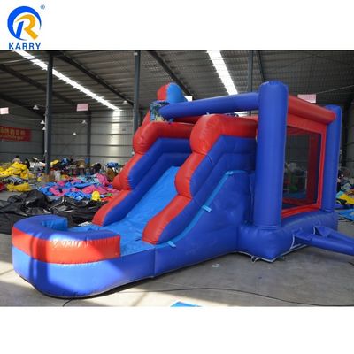 Anpassbares Kinder-Spiderman aufblasbares Sprunghaus mit Rutsche