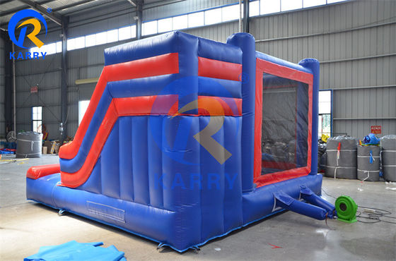 Kommerzielles aufblasbares Spiderman-Sprunghaus mit Schiebereglern aus PVC-Material mit EN14960-Zertifizierung