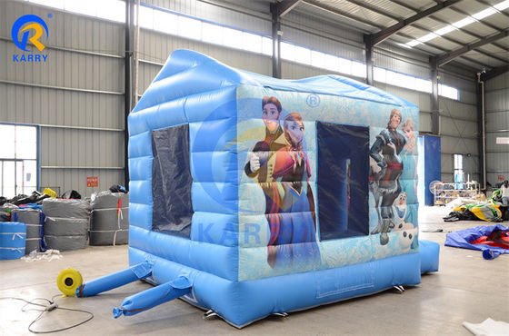 Commercial aufblasbares Sprunghaus Combo Slide Portable Frozen Castle für Spaß Partys