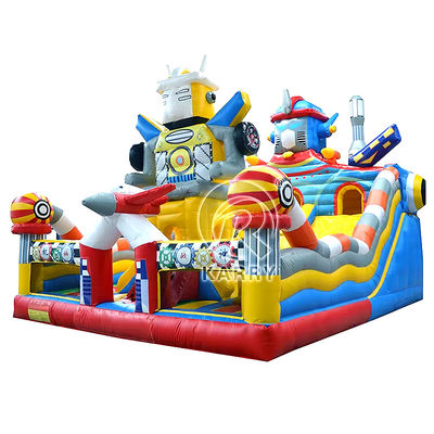 Luftfahrt Aufblasbares Schloss Spielplatz Park für Big Fun City Sprunghaus Sprunghalter