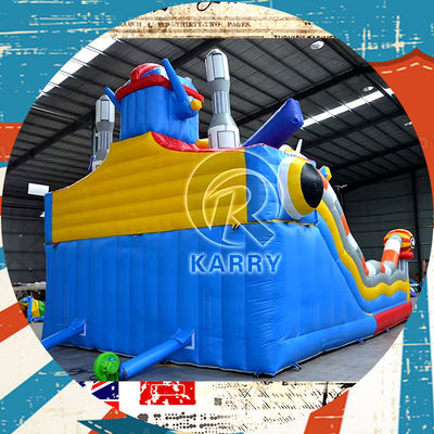 Luftfahrt Aufblasbares Schloss Spielplatz Park für Big Fun City Sprunghaus Sprunghalter