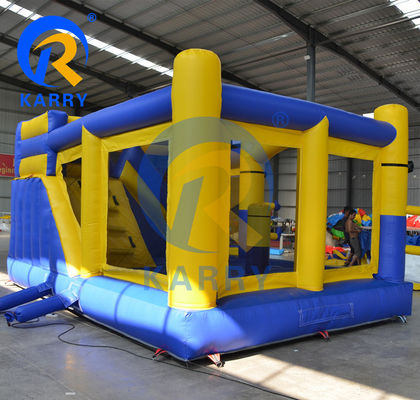 PORTABLE Outdoor Commercial Bouncy Aufblasbare Schieberhütte mit Kundenlogo