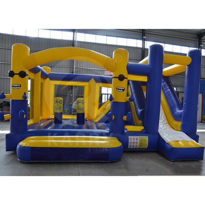 PORTABLE Outdoor Commercial Bouncy Aufblasbare Schieberhütte mit Kundenlogo