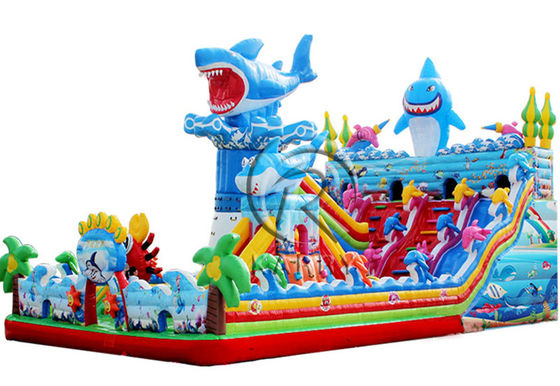 angepasster Farb Moonwalk Bouncer Blow Up Bounce für Kinder im Vergnügungspark
