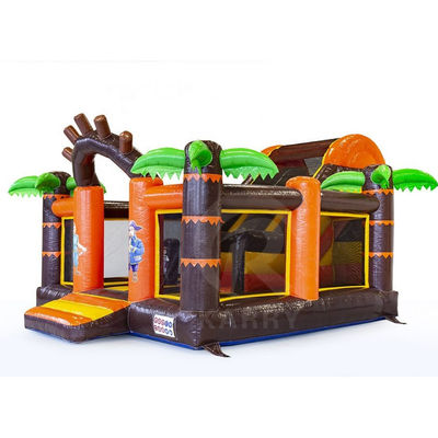 Outdoor Entertainment Unisex PVC aufblasbare Sprungburg mit Piratenschiff-Design