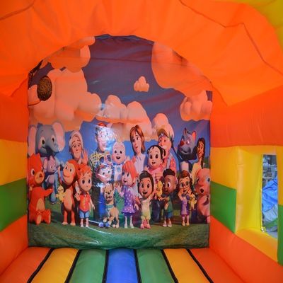 Outdoor Entertainment Party Aufblasbares Sprunghaus Sprungkammer mit individueller Farbe