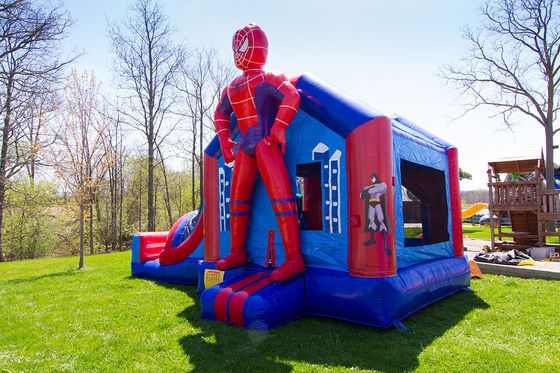 Unisex Party Spaß mit CE-Standards Blaser Spiderman aufblasbares Sprunghaus
