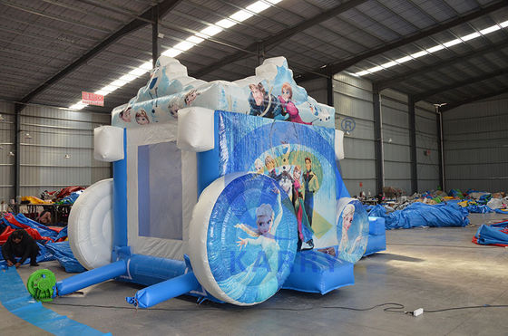 PORTABLE aufblasbare Prinzessin Kutsche Schloss-Slide-Combo für Kinder und Erwachsene zu erschwinglichen Preisen
