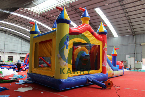 Altersbereich 14 Jahre bis 13X13FT Aufblasbares Sprunghaus mit Rutsche und Sprungburg