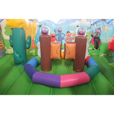 Unisex PORTABLE aufblasbare Sprungburg für gewerbliche Outdoor-Party Party Vermietung