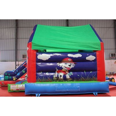 Amusement Sprungschloss-Rutschen-Combo aus 0,55mm PVC-Platte und kommerzieller Qualität