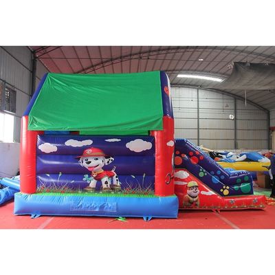 Amusement Sprungschloss-Rutschen-Combo aus 0,55mm PVC-Platte und kommerzieller Qualität