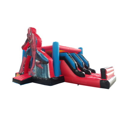 Features PORTABLE Aufblasbare Spiderman-Schütze für Kinder Party Miete