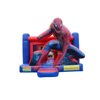 Features PORTABLE Aufblasbare Spiderman-Schütze für Kinder Party Miete