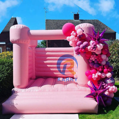 Unisex Hochzeitsfeier Springschloss mit Ballon Dekoration Mietgeräte und Blaser
