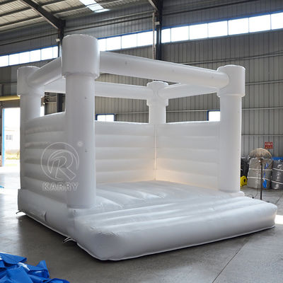 Professioneller OEM-Service Aufblasbares Pink Bounce House für Hochzeiten und Geburtstage